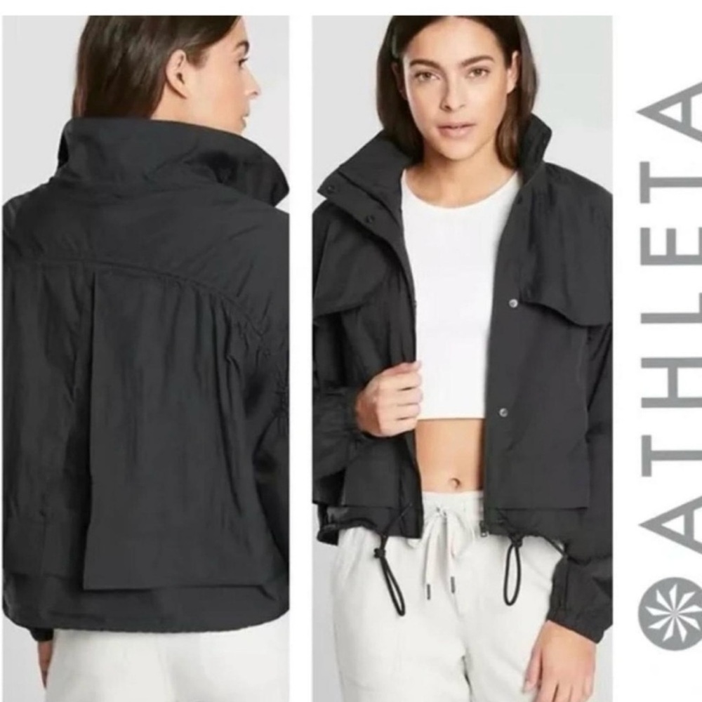 Athleta Charcoal Utility Jacket for Women